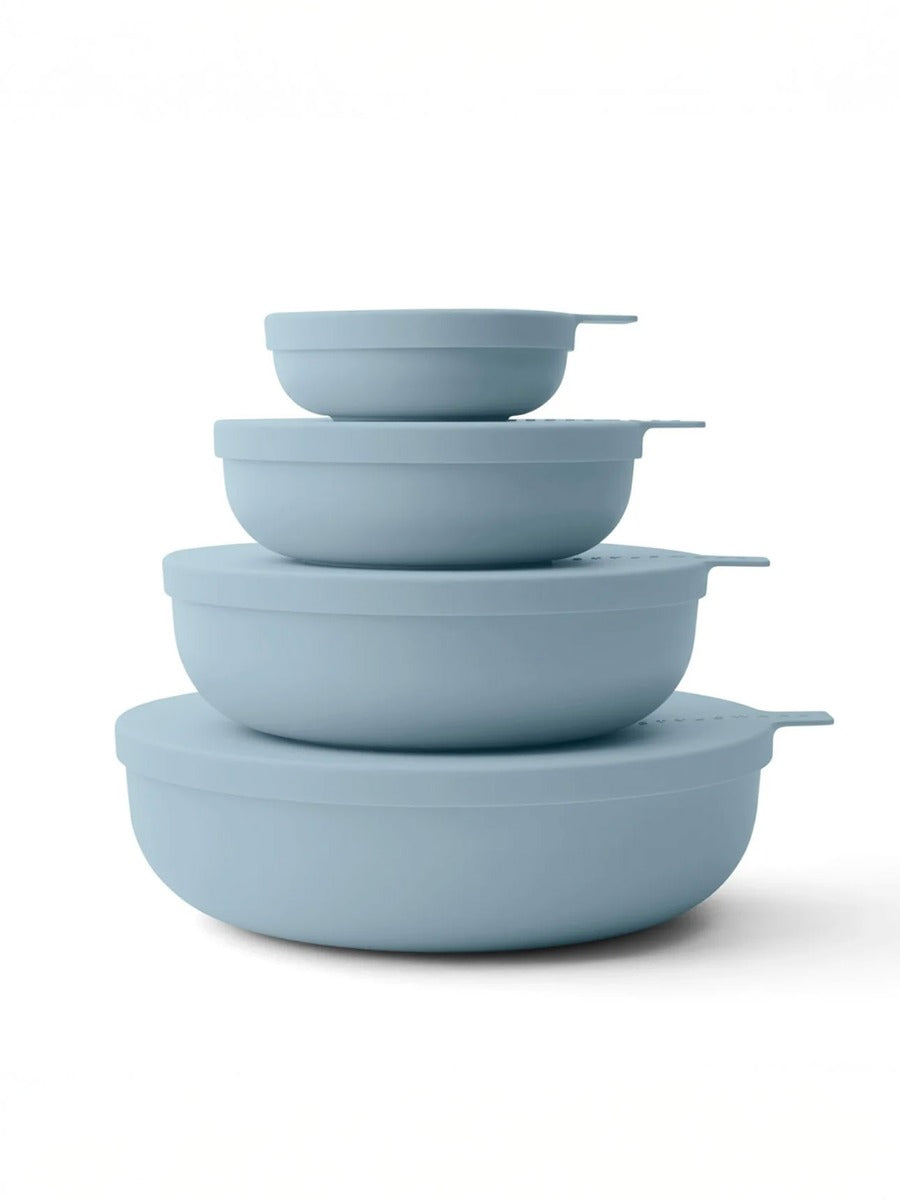 Nesting Bowls in Sky - Set of 4