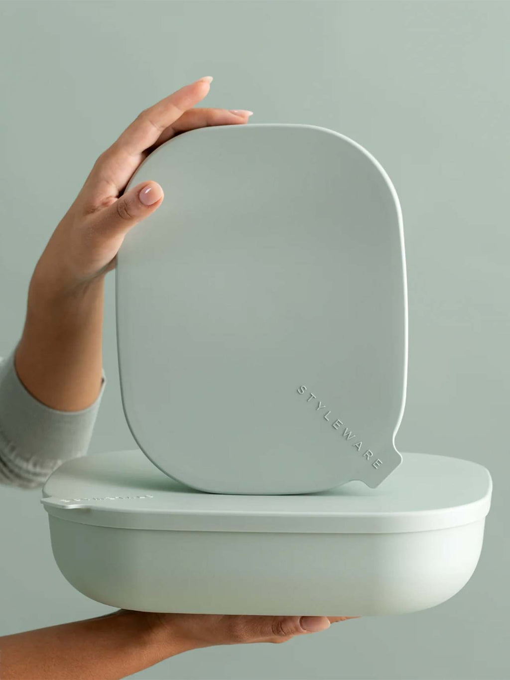 Nesting Tray in Eucalyptus - 2-Piece Set