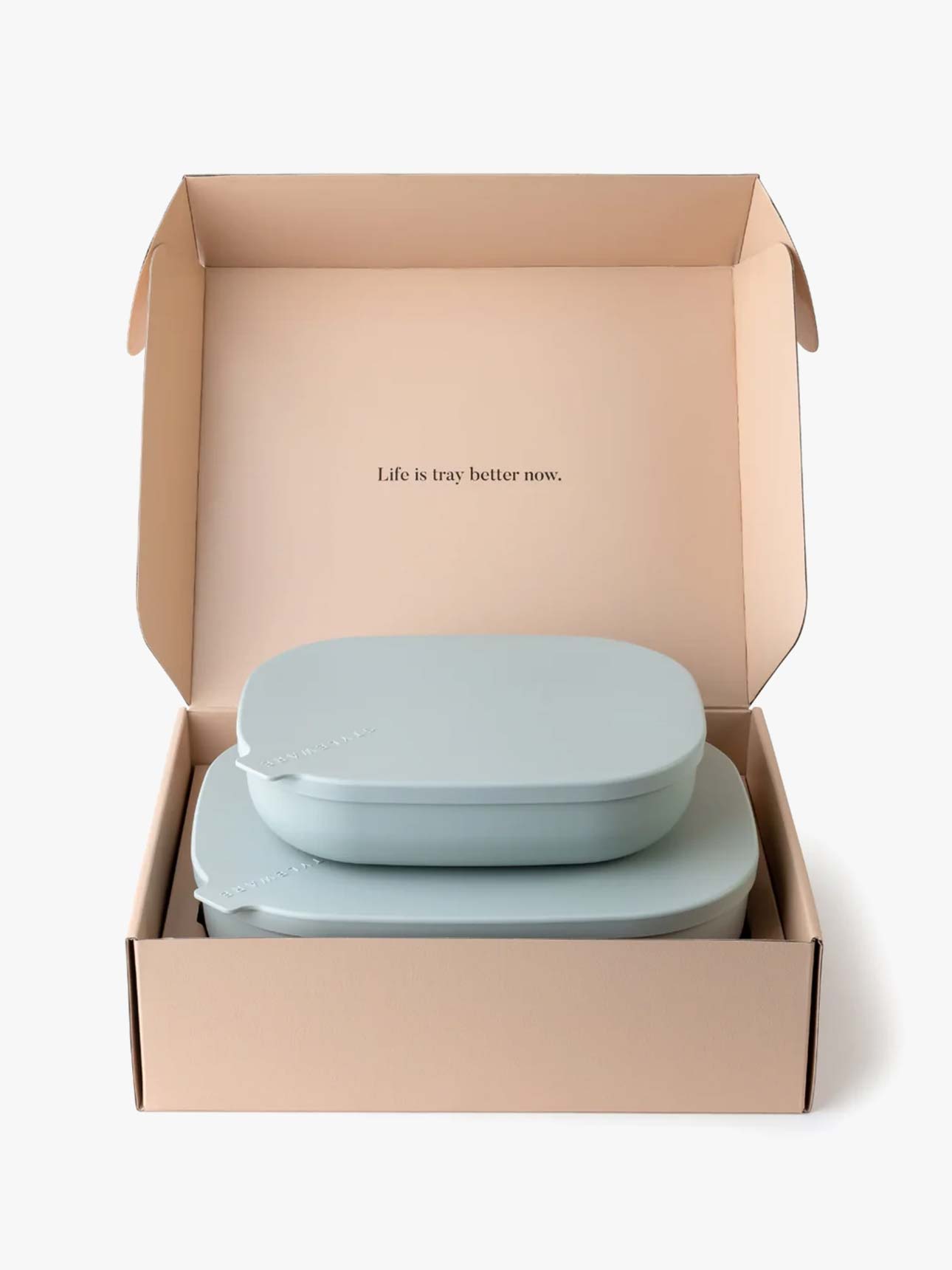 Nesting Tray in Eucalyptus - 2-Piece Set