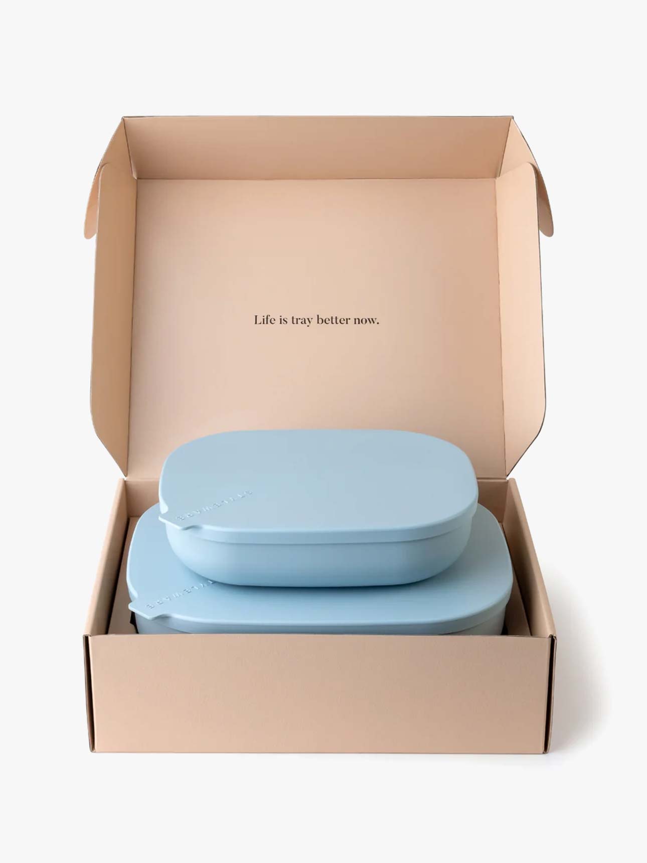 Nesting Tray in Sky - 2-Piece Set