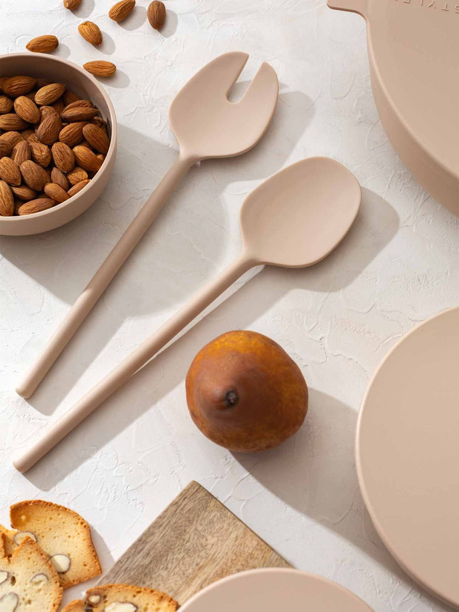 Salad Servers in Biscotti