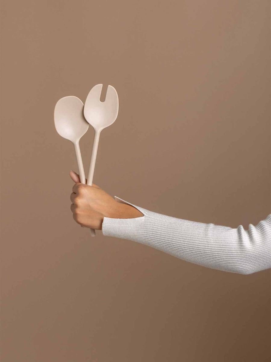 Salad Servers in Biscotti