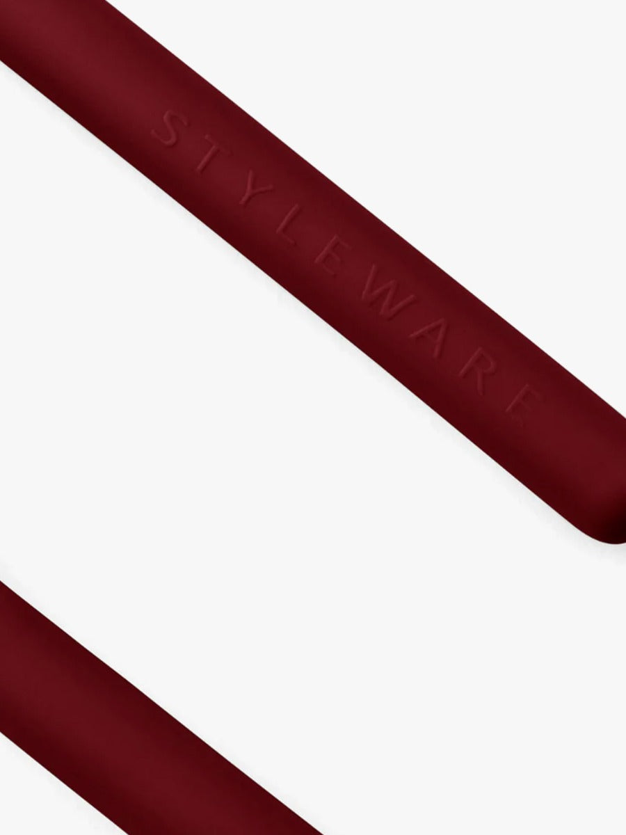 Salad Servers in Merlot