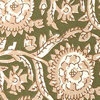 Jaipur Quilt Cover in Olive