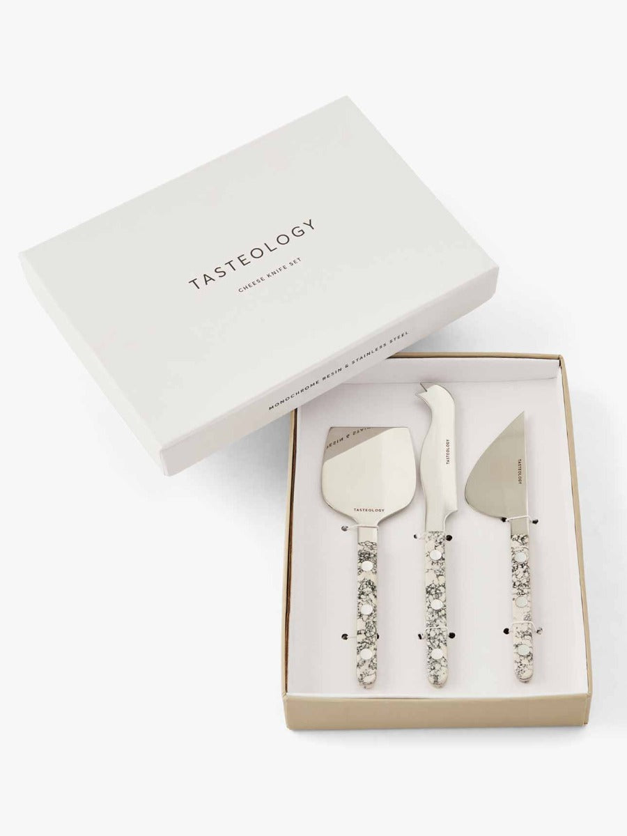 Cheese Knives Set in Monochrome