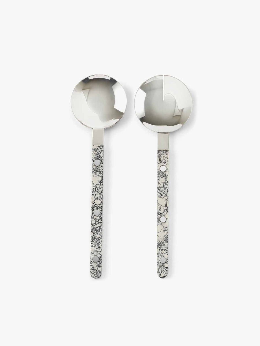 Salad Servers in Monochrome