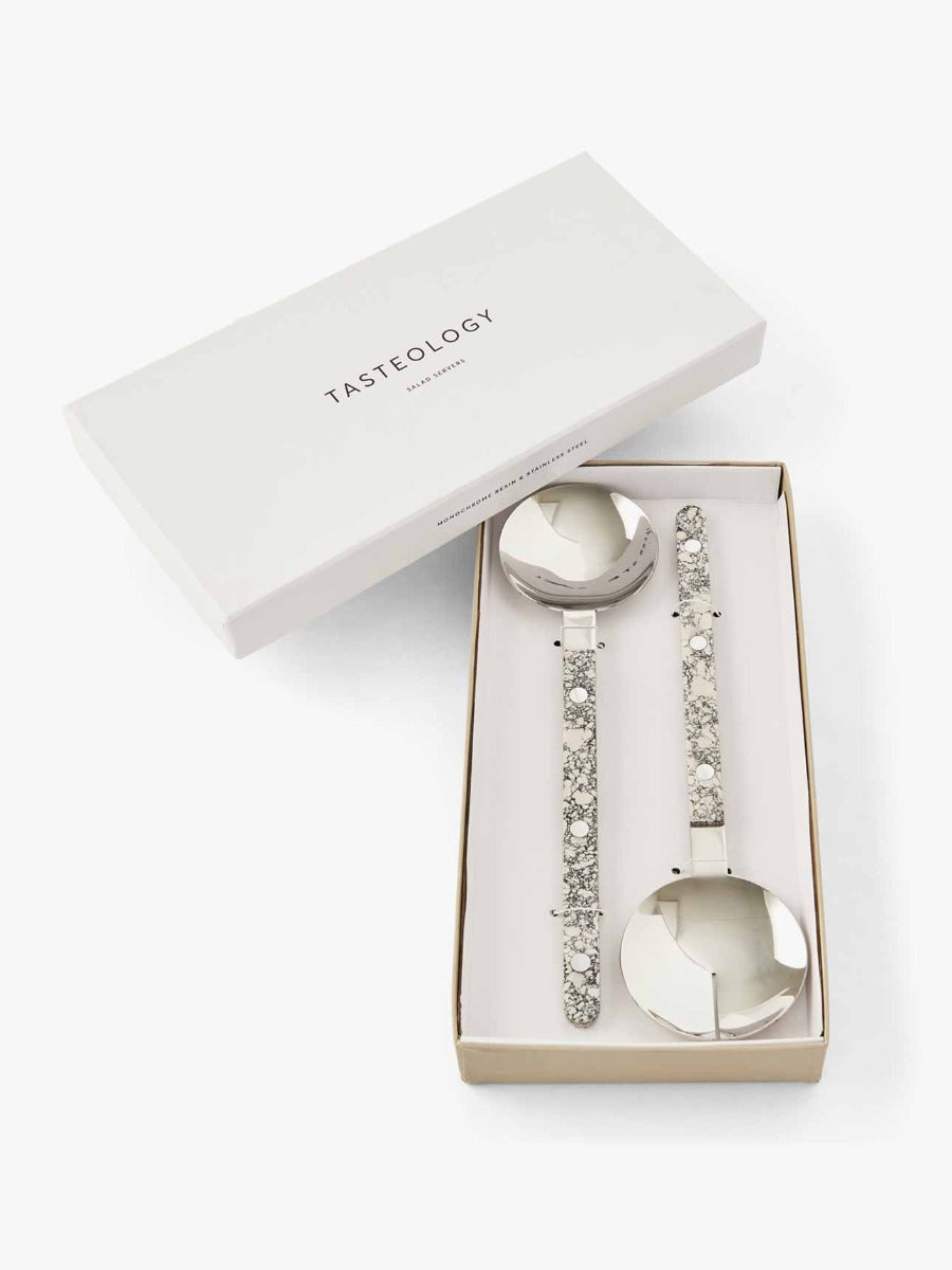 Salad Servers in Monochrome
