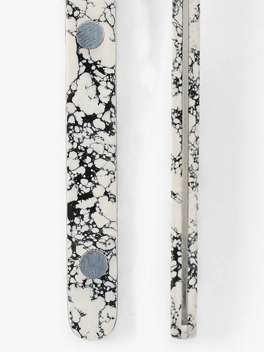 Salad Servers in Monochrome