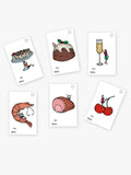Christmas Lunch Gift Tags - Set of 6