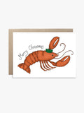 Lobster Christmas Card