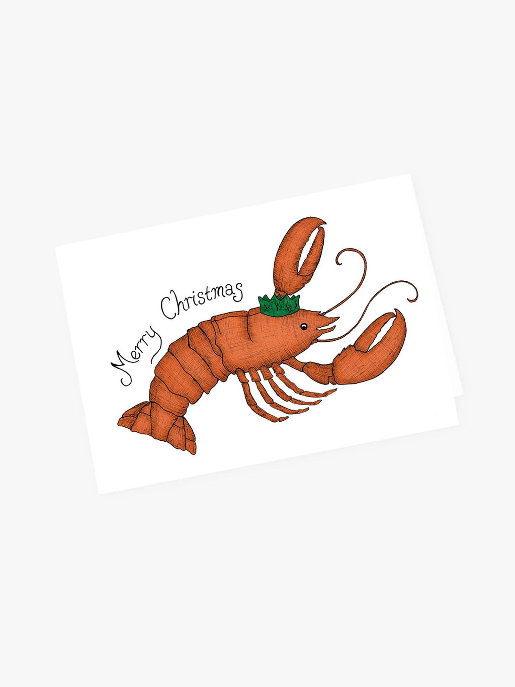 Lobster Christmas Card