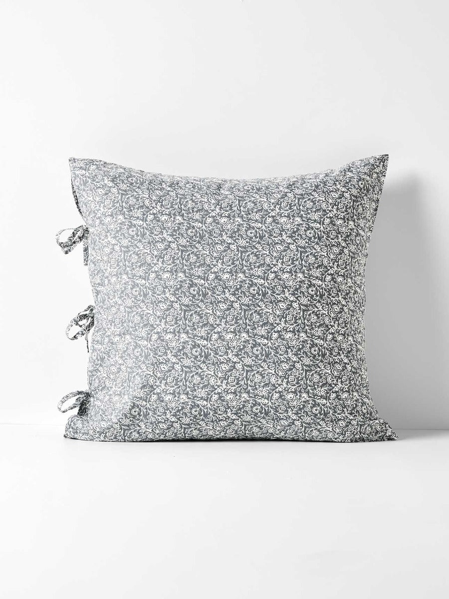 Varanasi European Pillowcase in Mist
