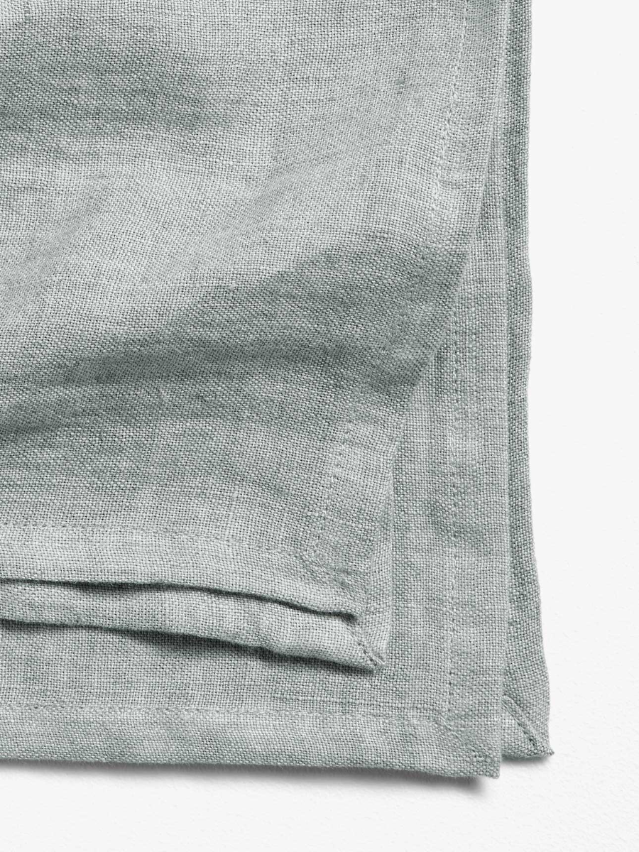 Vintage Linen Napkins in Limestone - Set of 4