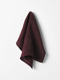 Vintage Linen Napkins in Mulberry - Set of 4