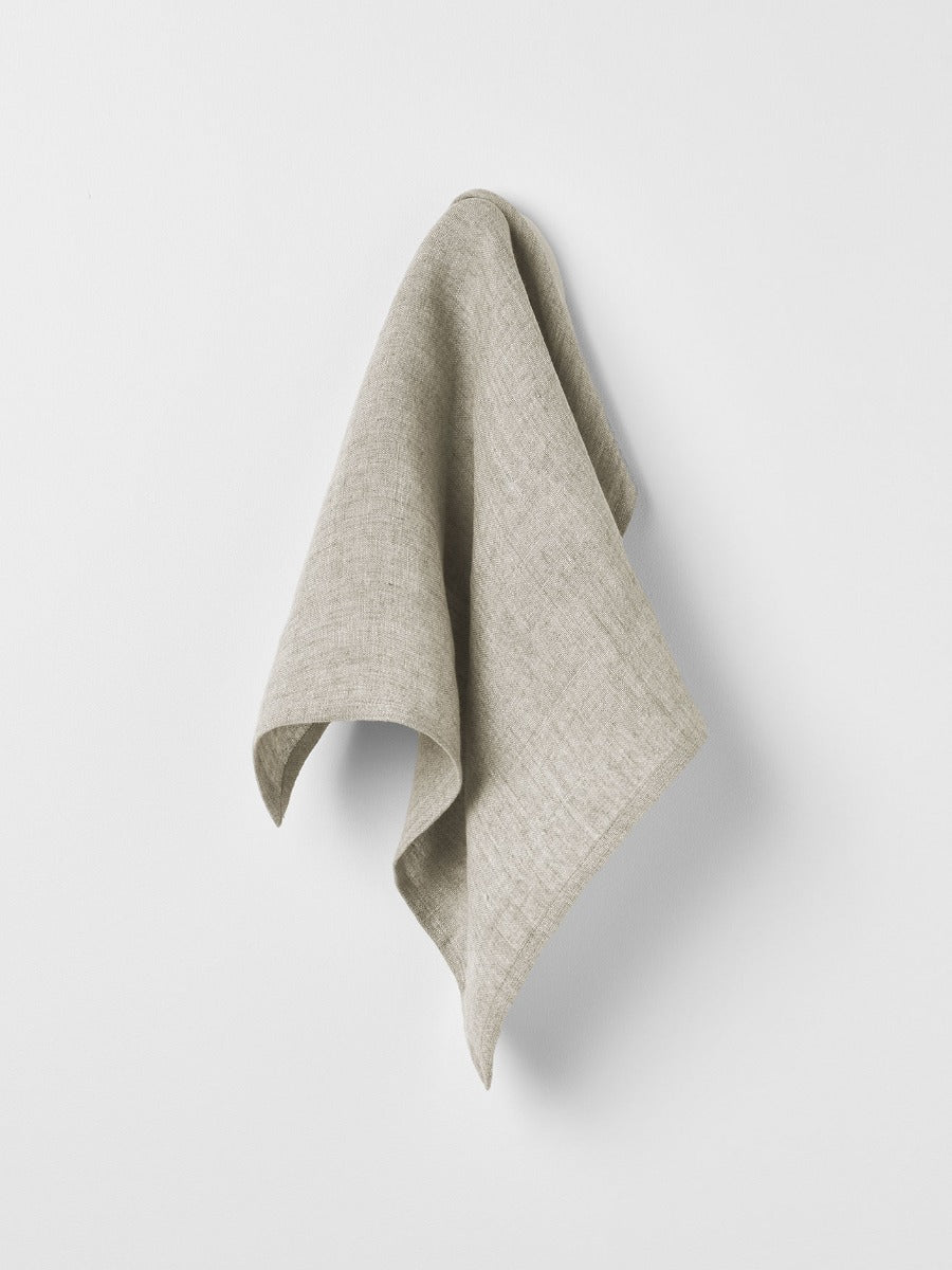 Vintage Linen Napkins in Natural - Set of 4