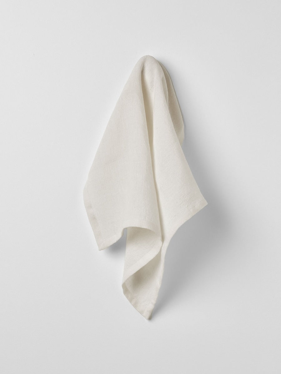 Vintage Linen Napkins in Sand - Set of 4