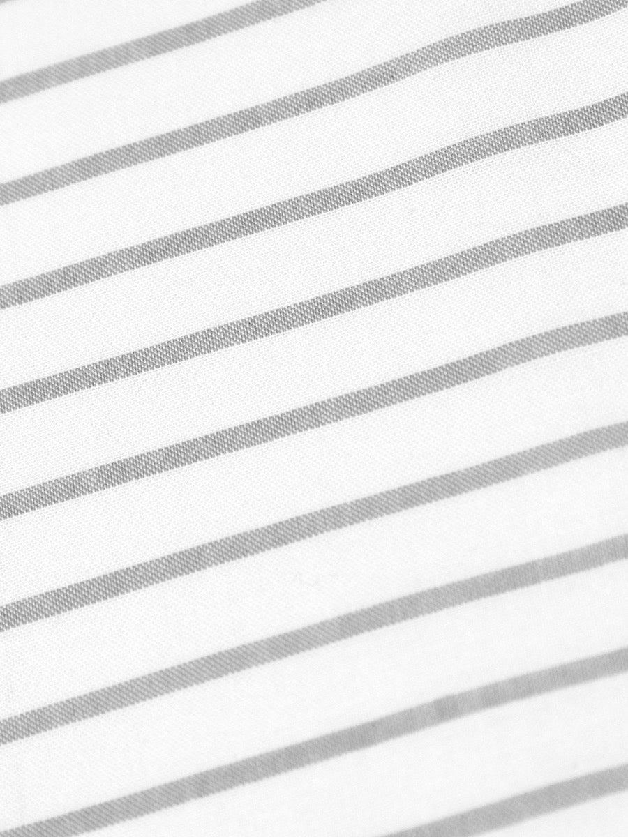 Vintage Stripe Sheet Set in Dove