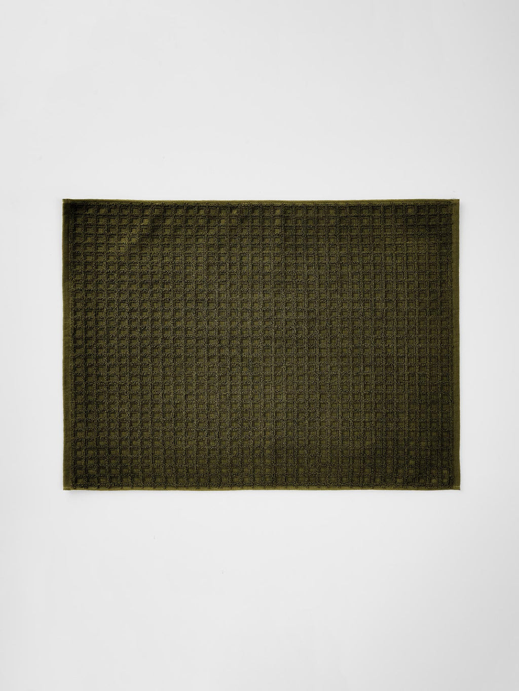 Waffle Bath Mat in Khaki