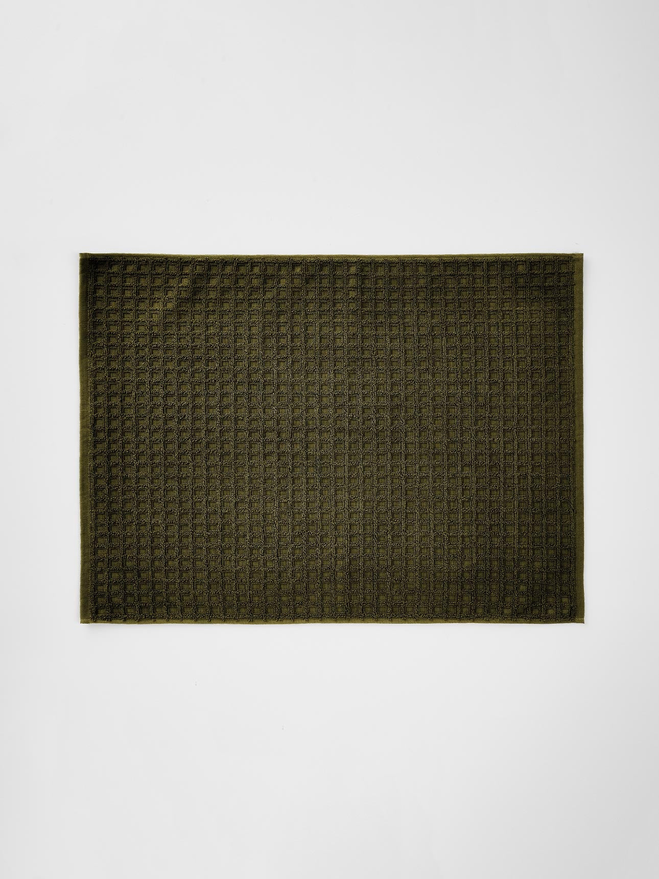 Waffle Bath Mat in Khaki