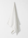 Waffle Bath Towel in White