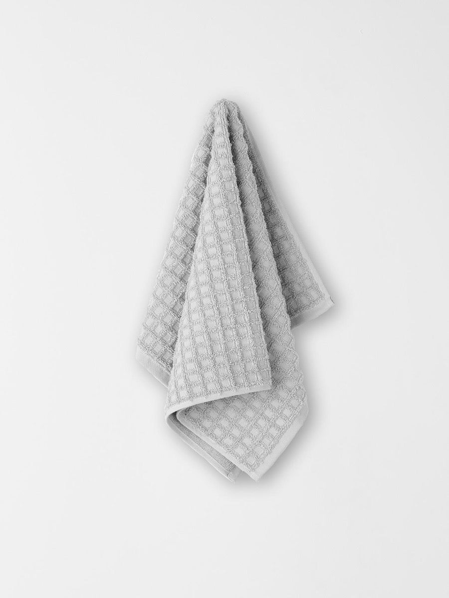 Waffle Hand Towel in Dove