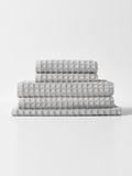 Waffle Bath Towel Set in Dove