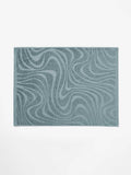 Wave Australian Cotton Bath Towel Set in Pacific Blue