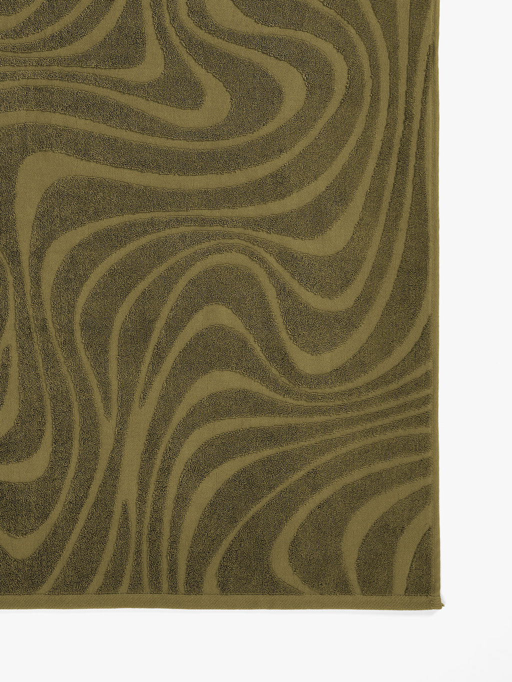 Wave Australian Cotton Bath Towel in Willow