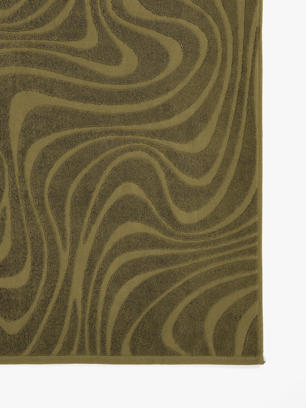 Wave Australian Cotton Bath Towel in Willow
