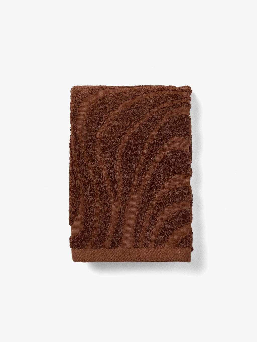 Wave Australian Cotton Hand Towel in Pecan