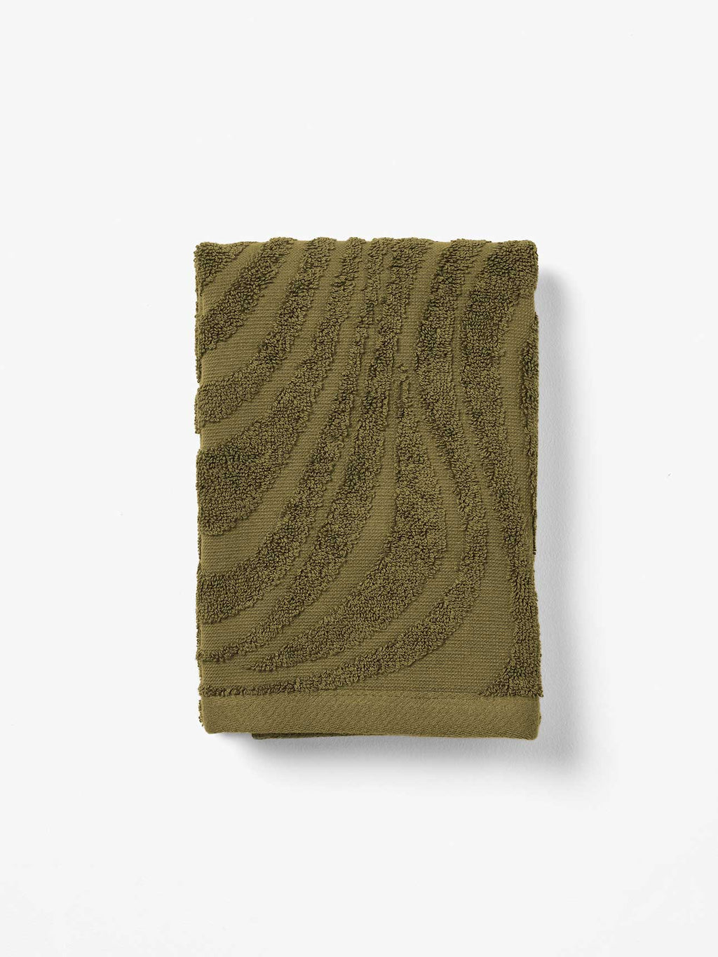 Wave Australian Cotton Hand Towel in Willow