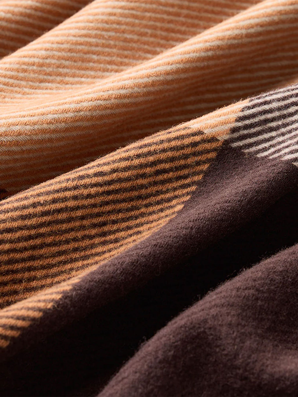 Gem Wool Throw in Spice