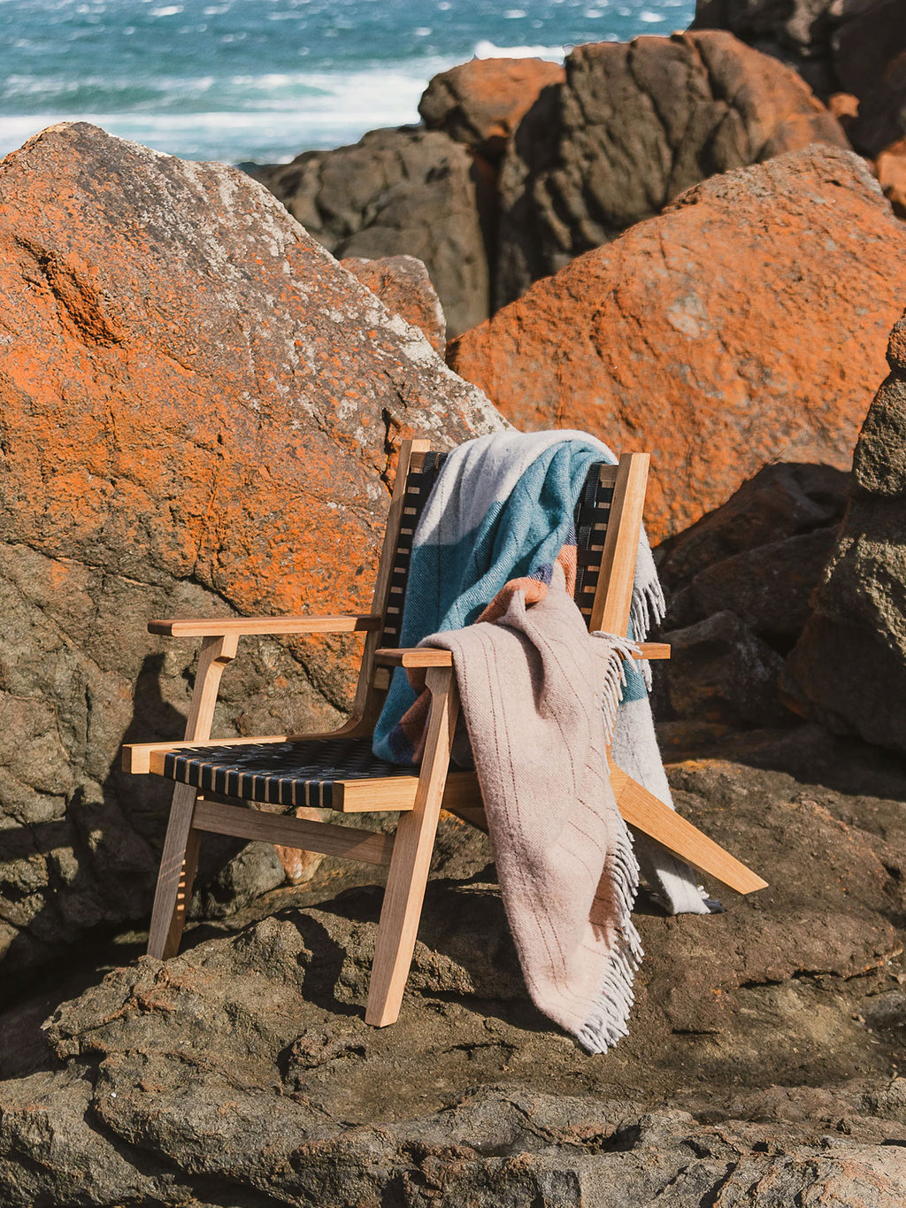 Terrain Wool Throw Bay of Fires