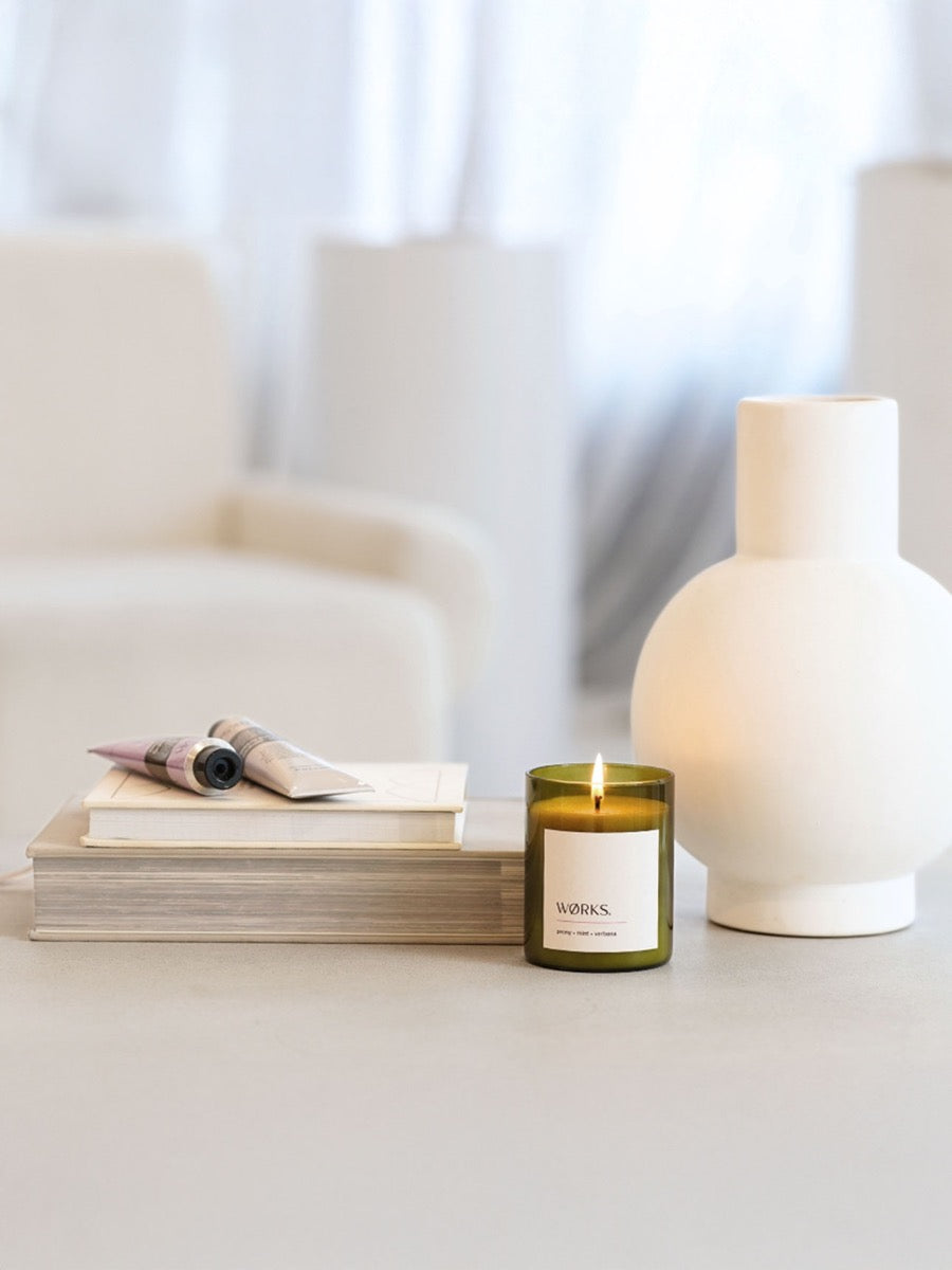 Koben Aromatic Candle in Cumquat, Jasmine & Moss