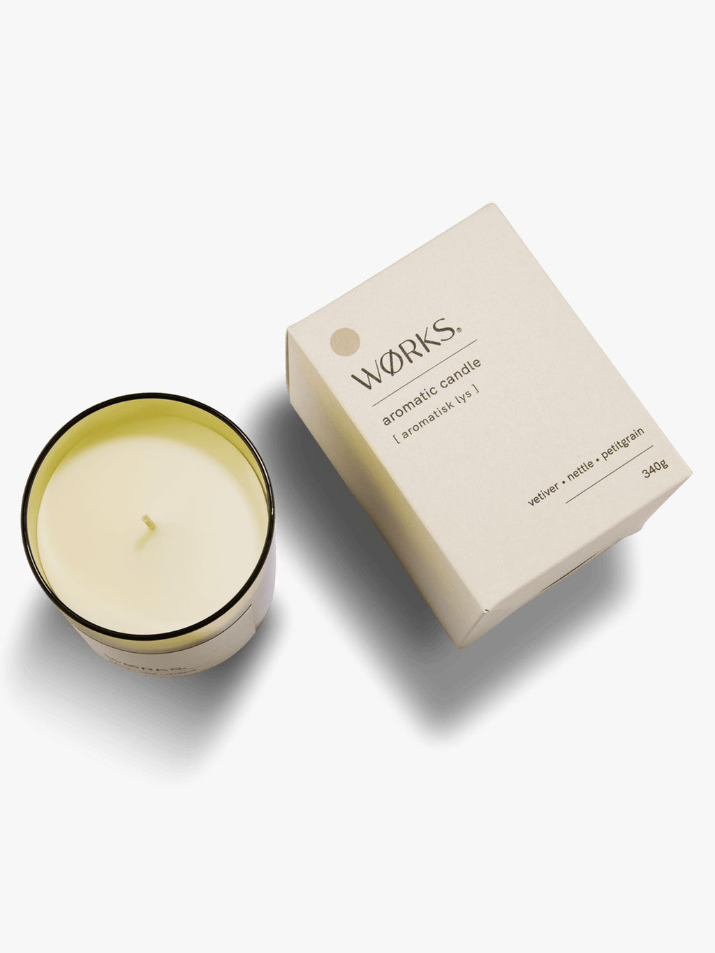 Koben Aromatic Candle in Vetiver, Nettle & Petitgrain