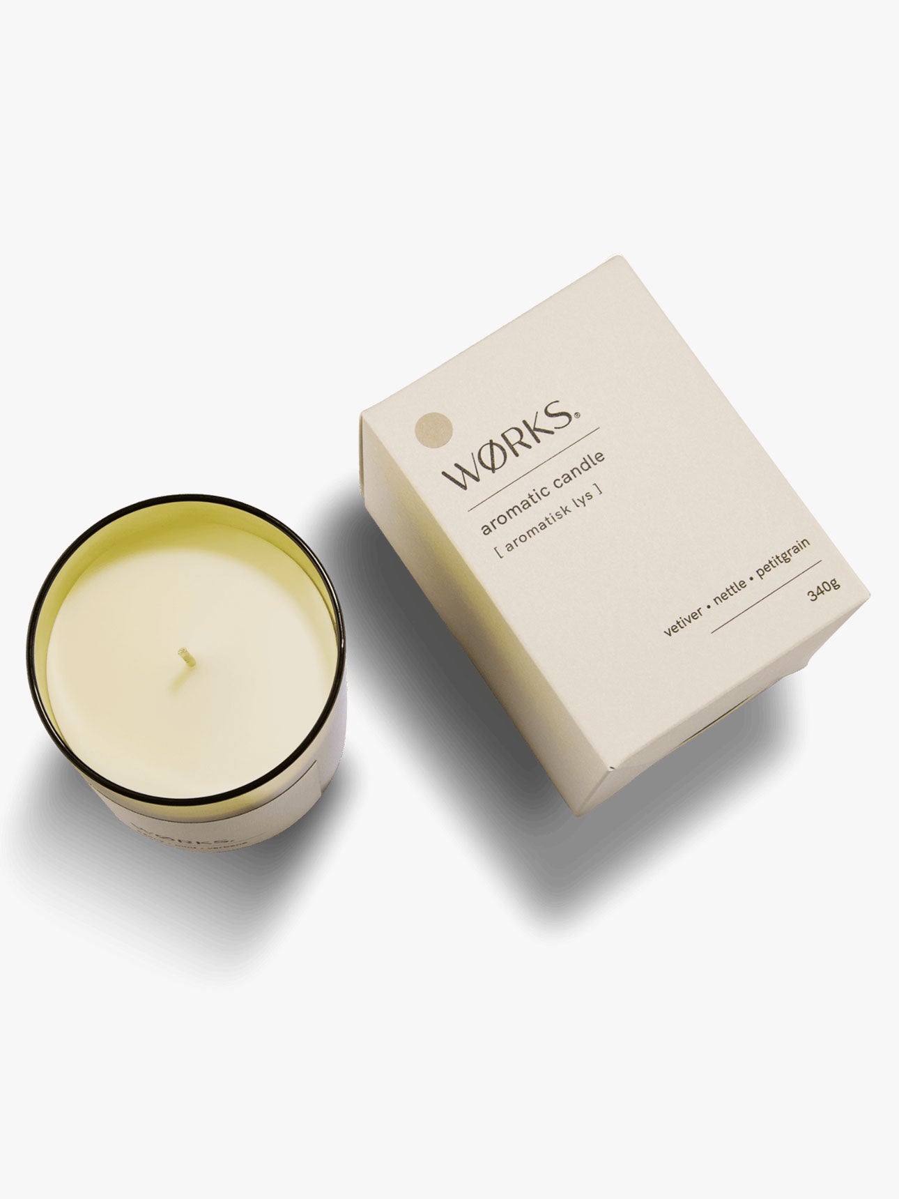 Koben Aromatic Candle in Vetiver, Nettle & Petitgrain