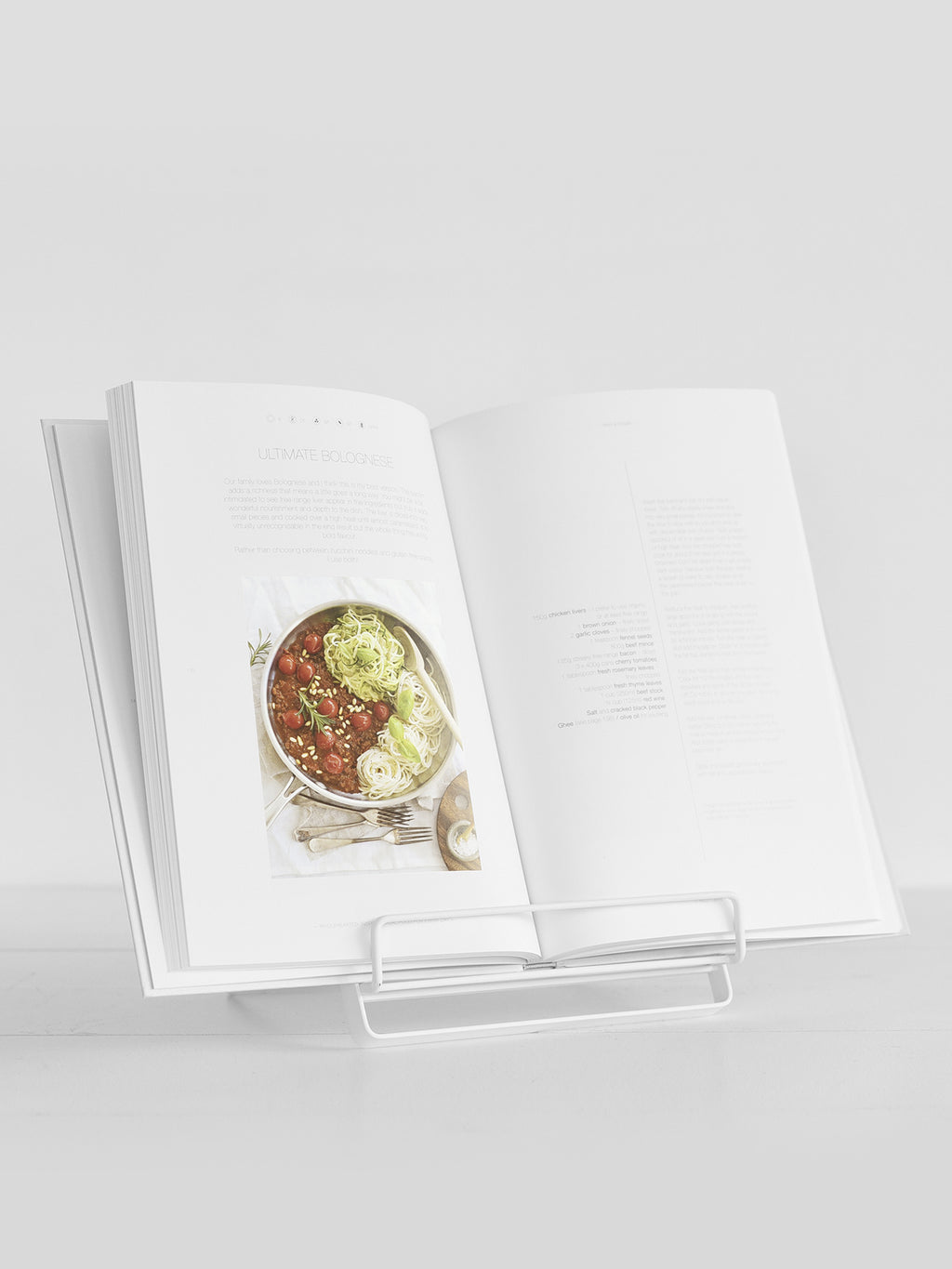 Tosca Recipe Book or Ipad Stand