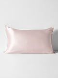 Zara Silk & Linen Pillowcase in Blush