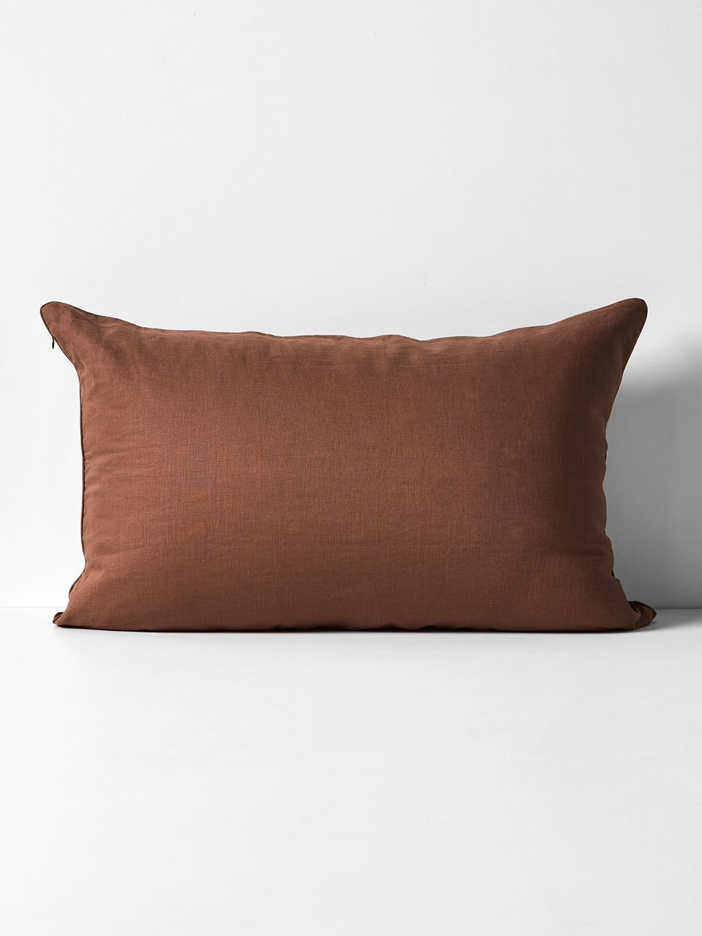 Zara Silk & Linen Pillowcase in Bronze