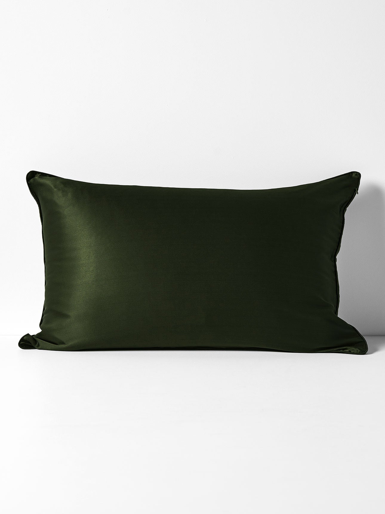 Zara Silk & Linen Pillowcase in Khaki