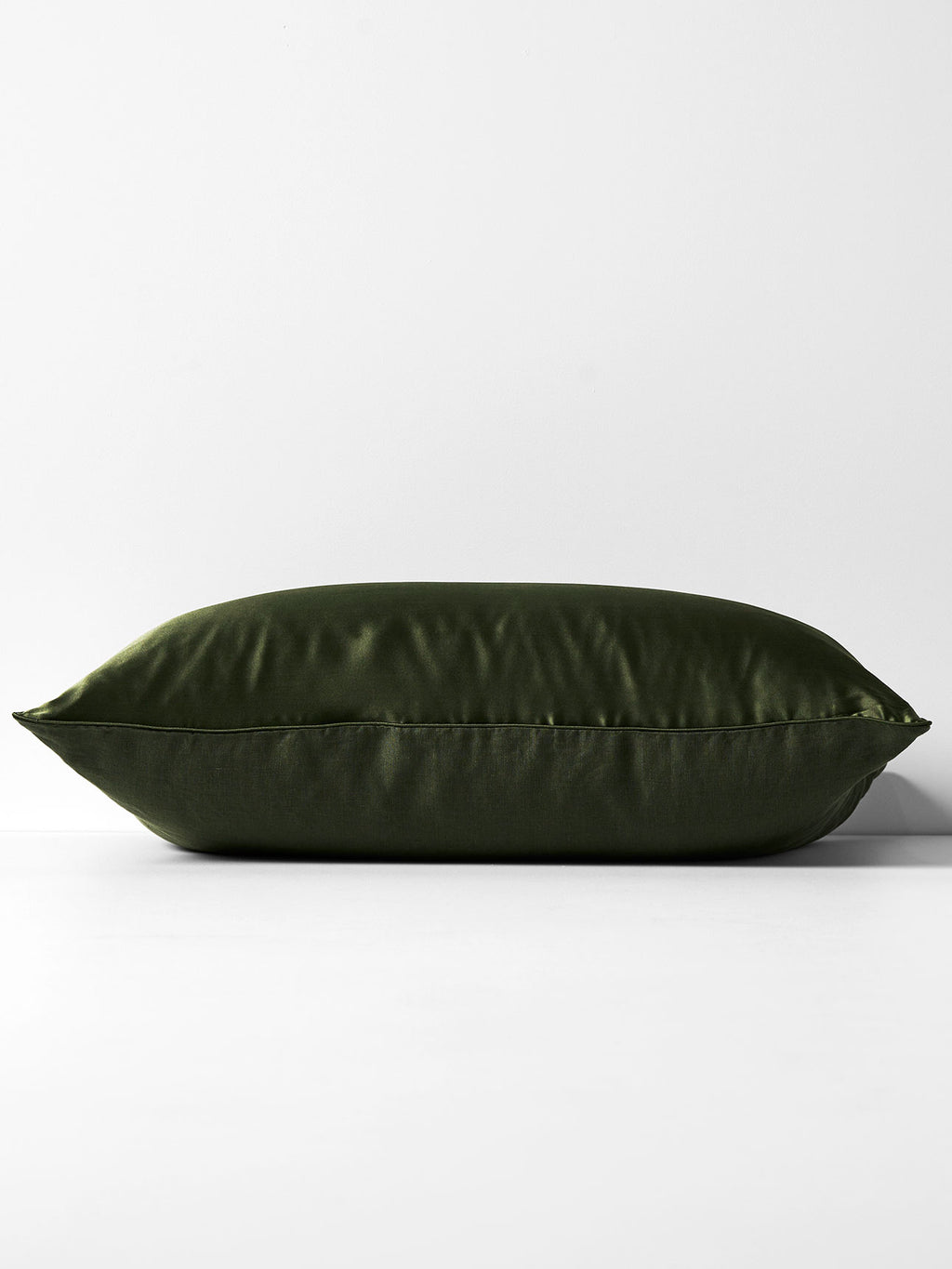 Zara Silk & Linen Pillowcase in Khaki