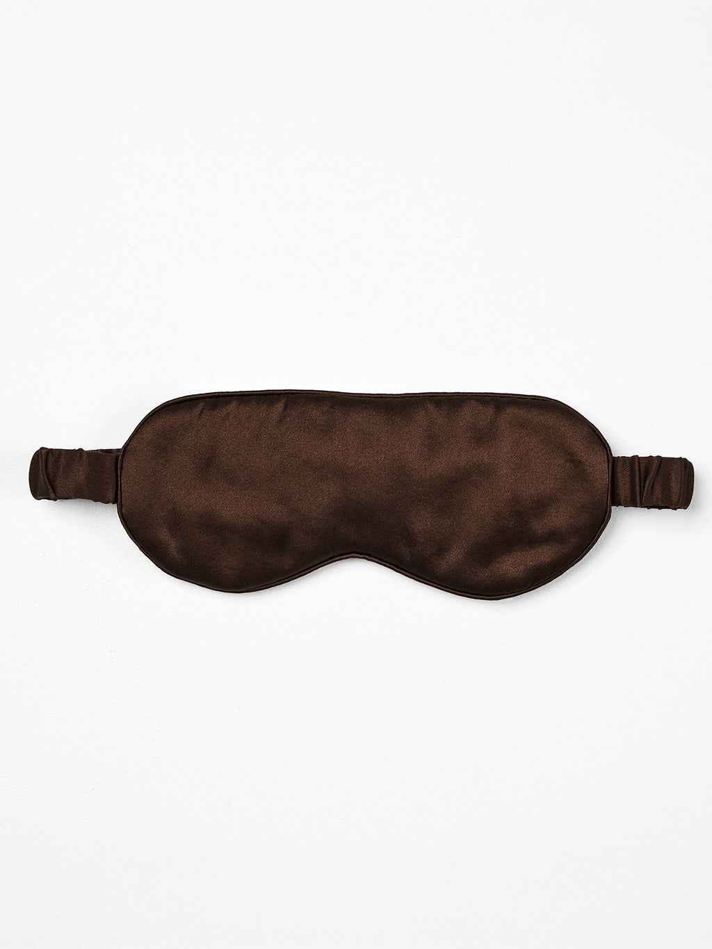 Zara Silk Sleep Mask in Chocolate