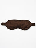 Zara Silk Sleep Mask in Chocolate