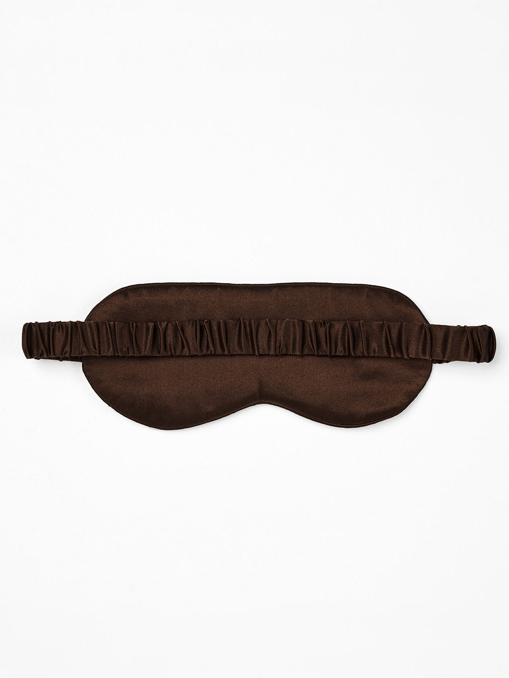 Zara Silk Sleep Mask in Chocolate