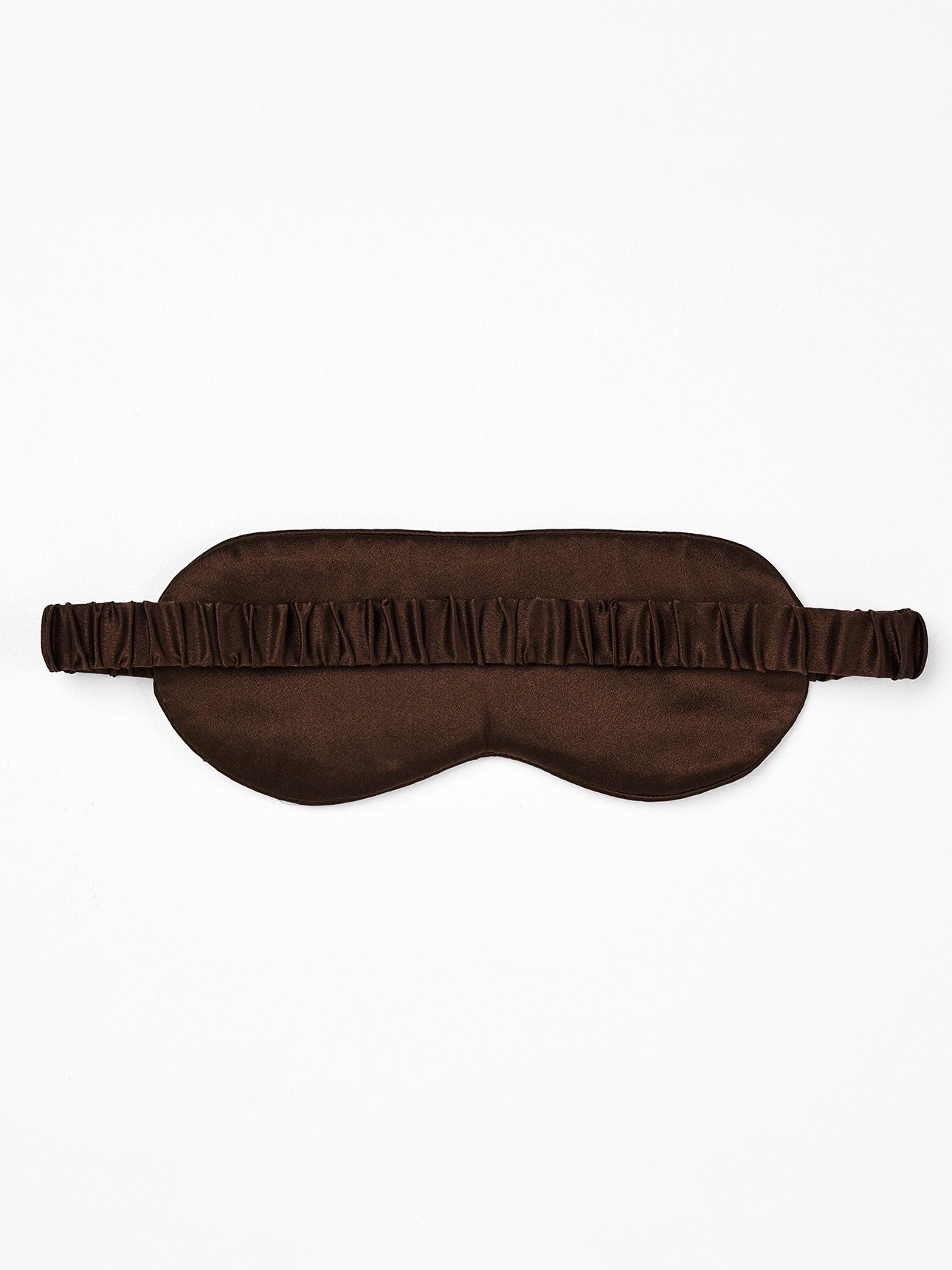 Zara Silk Sleep Mask in Chocolate