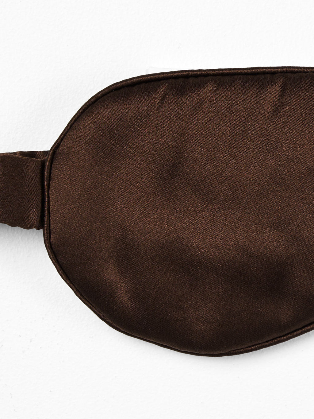 Zara Silk Sleep Mask in Chocolate