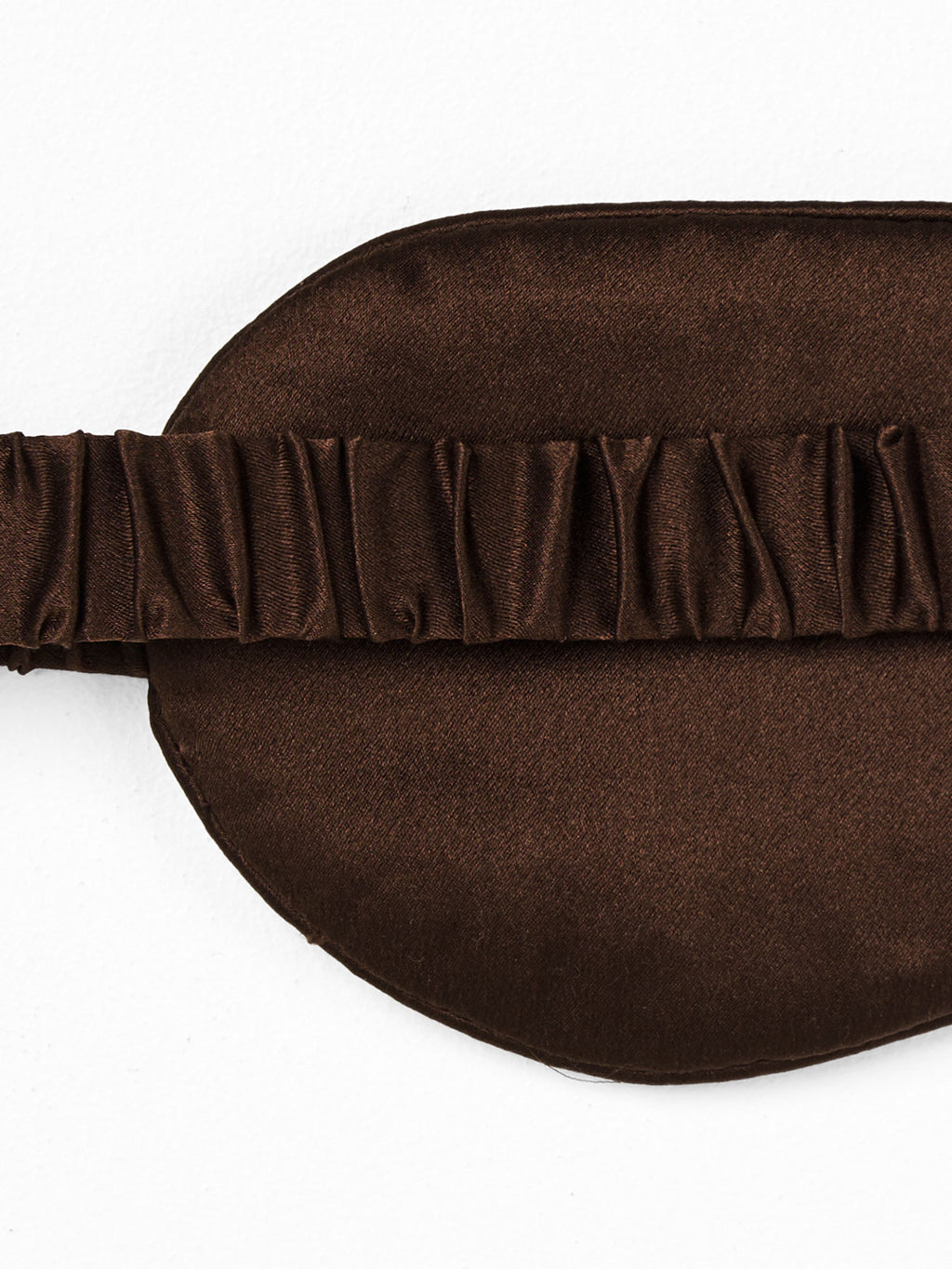 Zara Silk Sleep Mask in Chocolate