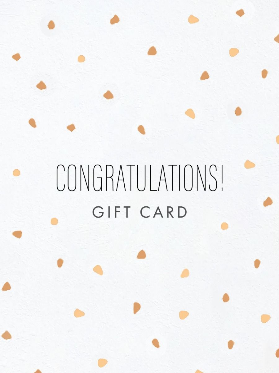 Congratulations Gift Card
