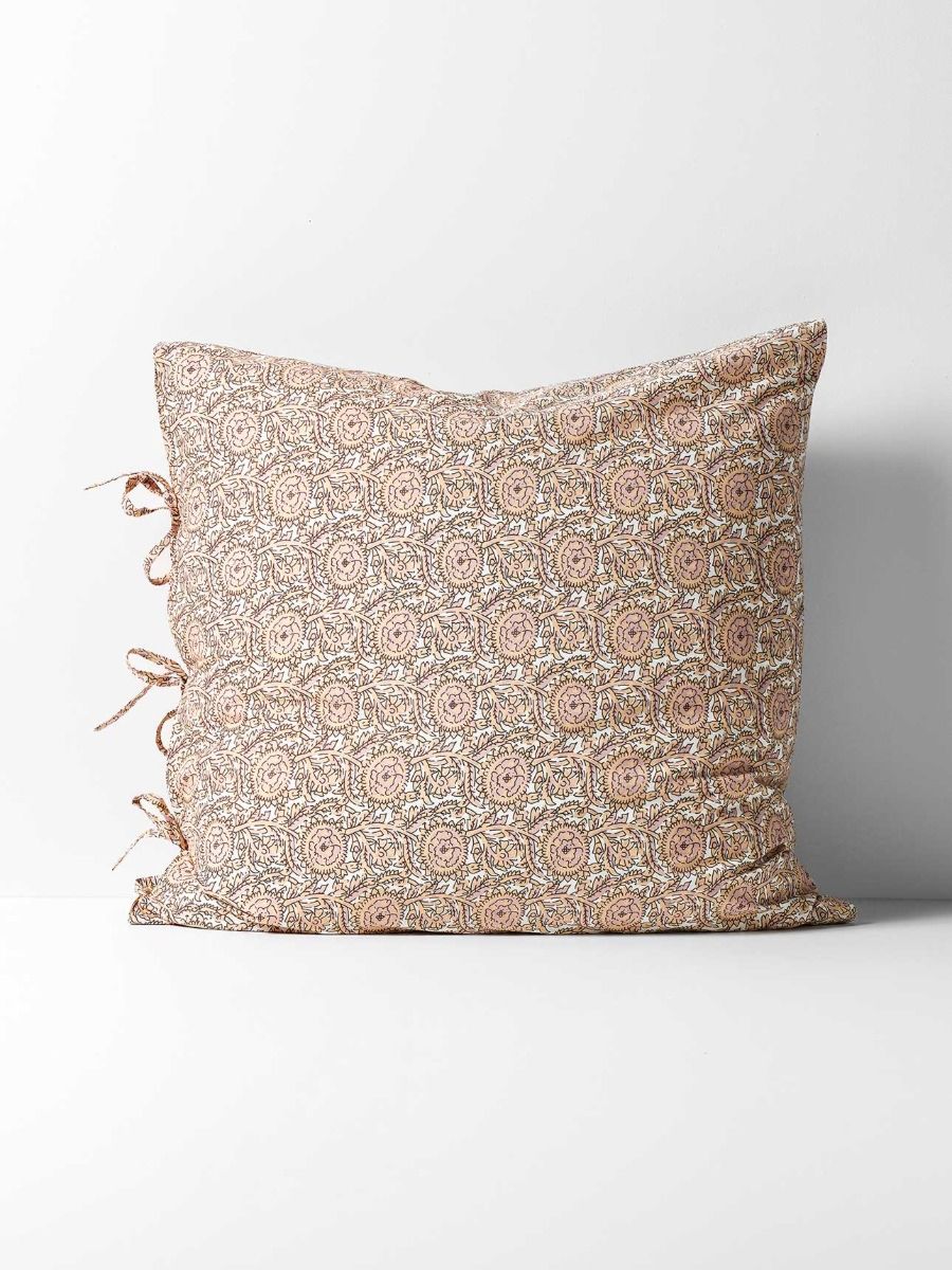 Jaipur European Pillowcase in Blush