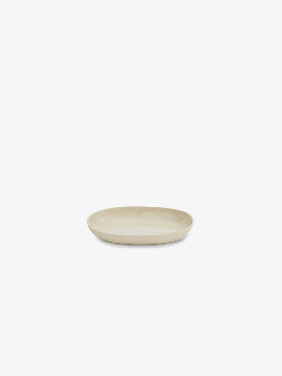Cloud Small Oval Platter - Stone